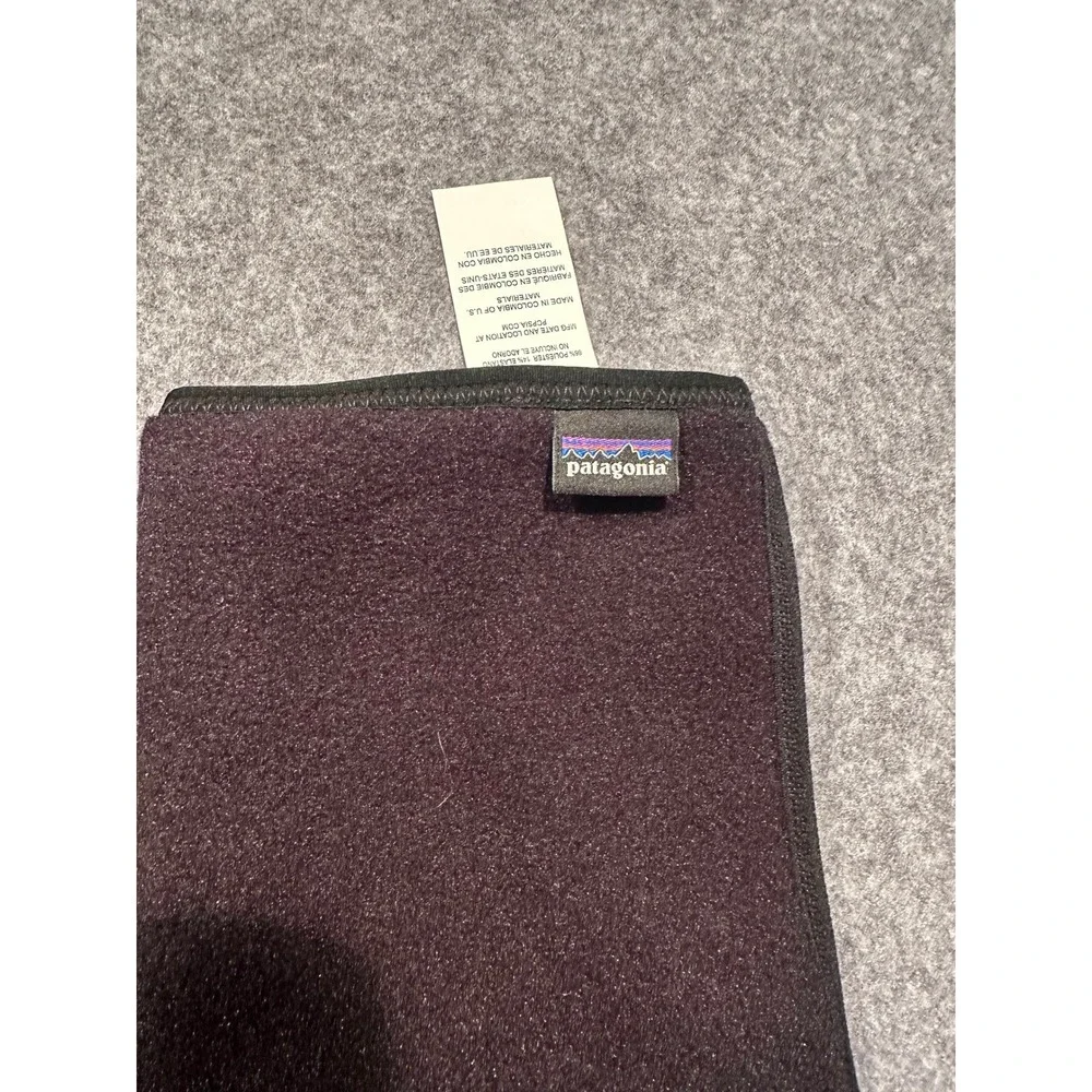 Patagonia Worn Wear Black Fleece Booty Liners Mens Warm Winter Socks Boot Insert